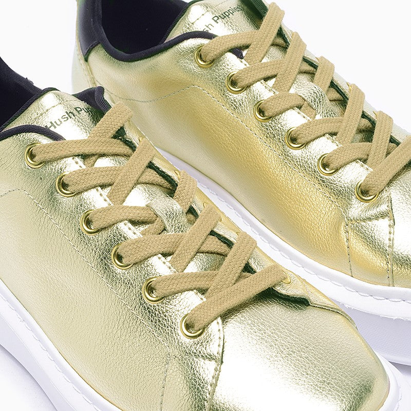 Zapatillas Hush Puppies Dorado Badajoz