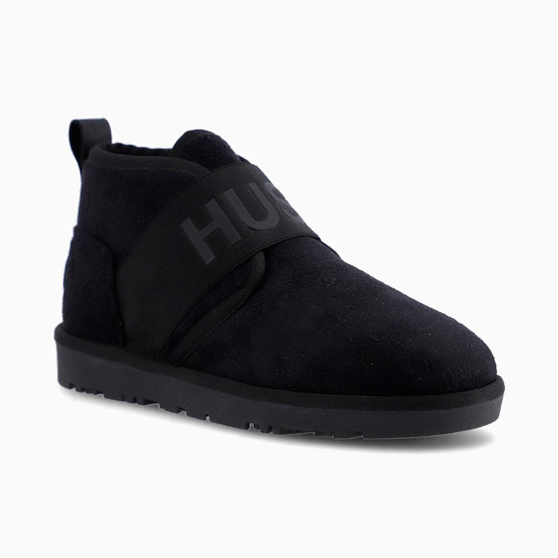 Piel Hush Puppies Negro Neumell