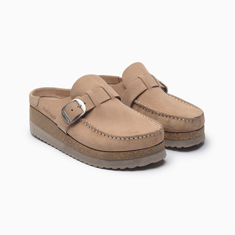 Zuecos Hush Puppies Beige Uco