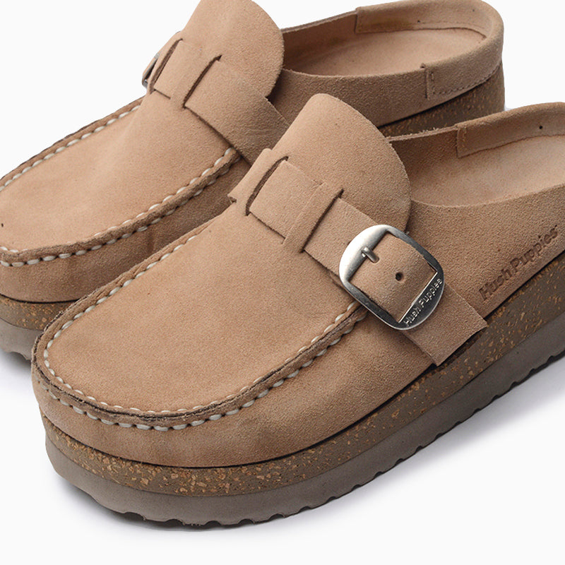 Zuecos Hush Puppies Beige Uco