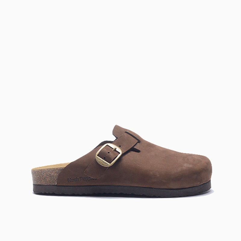 Zuecos Hush Puppies Marrón Bora II