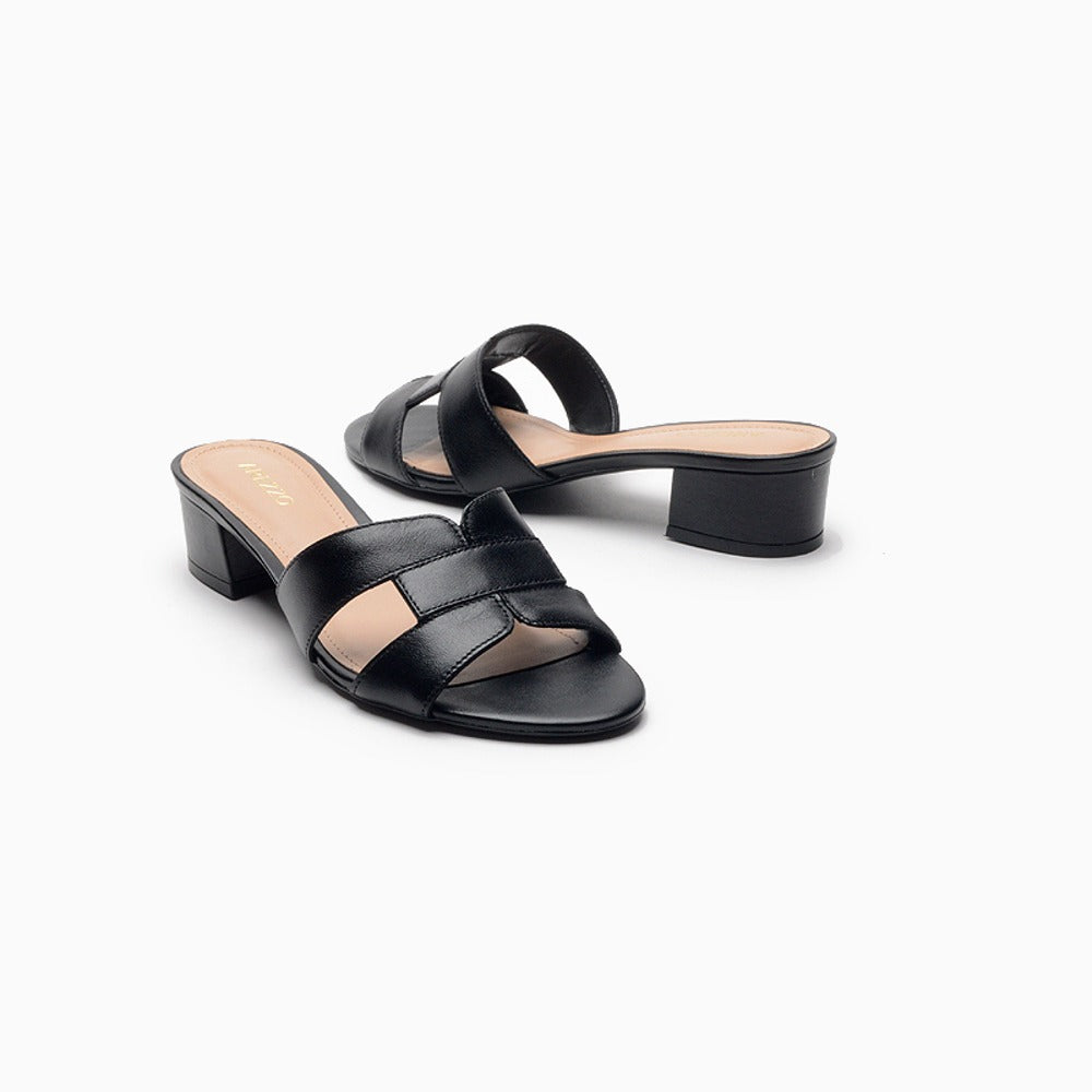 Sandalias Arezzo Negro Luna
