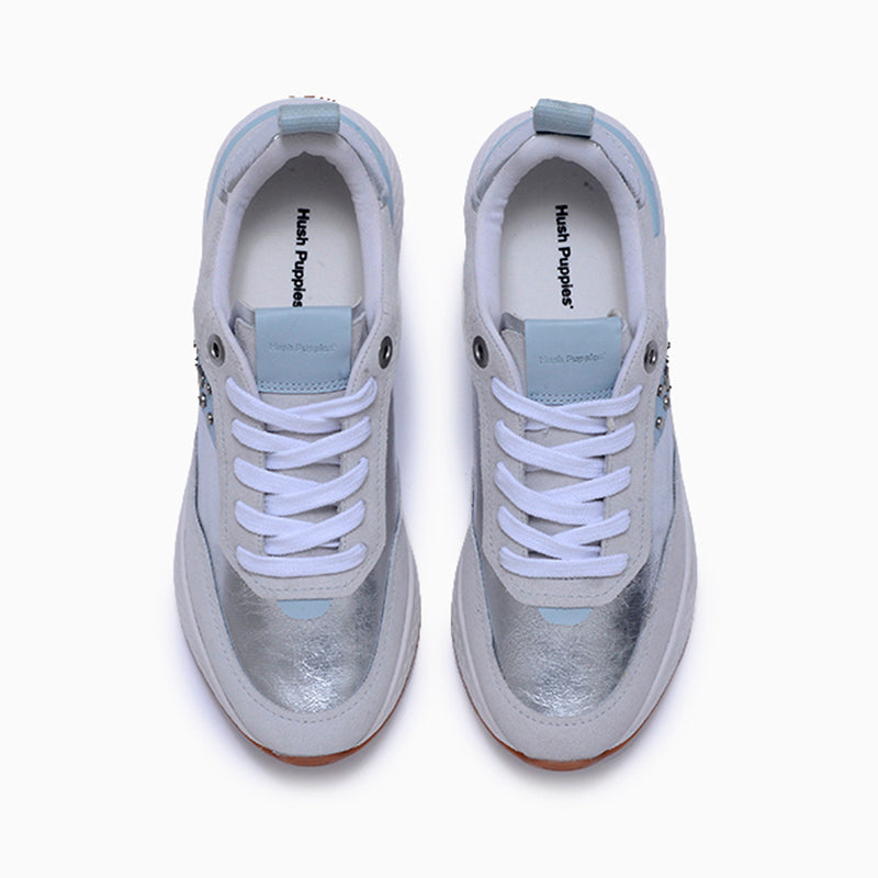 Zapatillas Hush Puppies plateado Calby